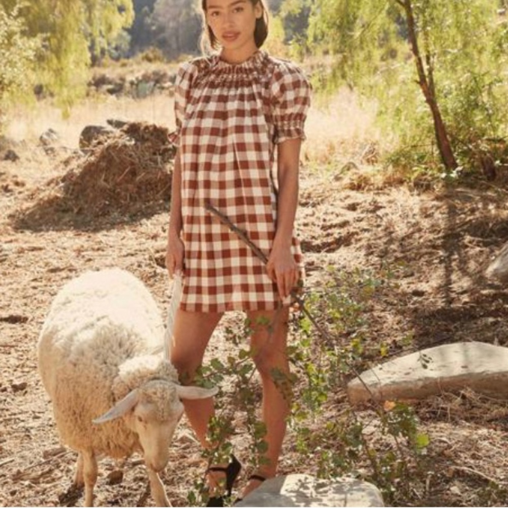 Doen, heather taylor home, nutmeg mini dress